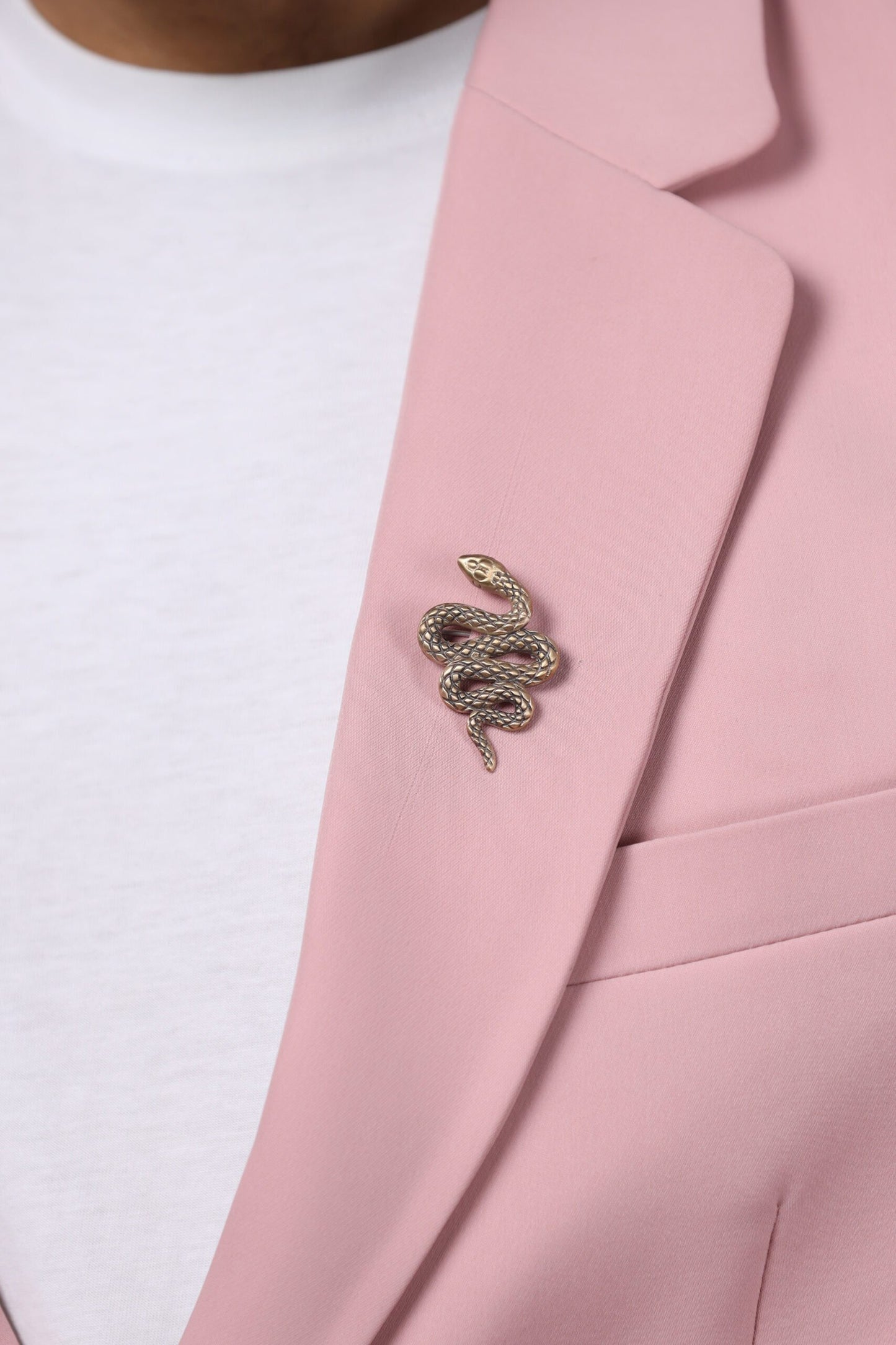 The Curvy Reptile Brooch