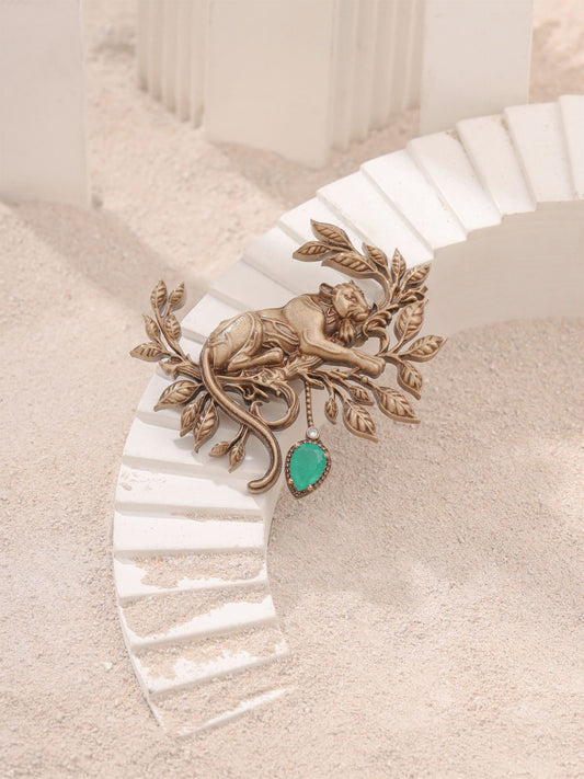 Majestic Panther Power Brooch