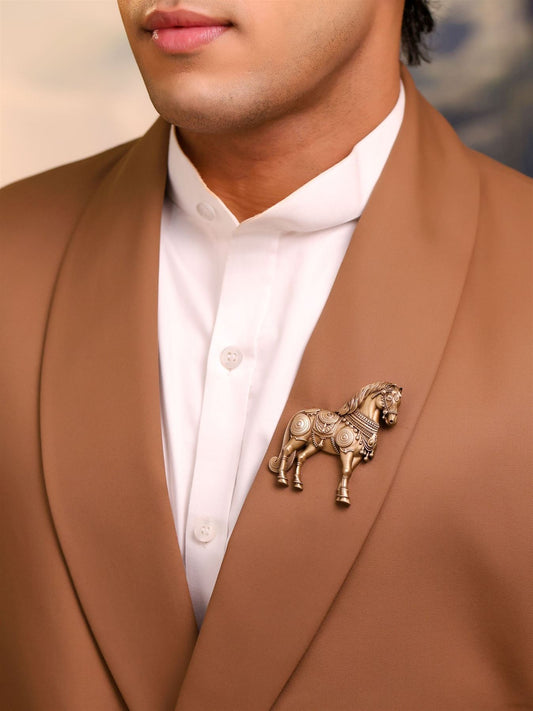 Stallion's Legacy Brooch