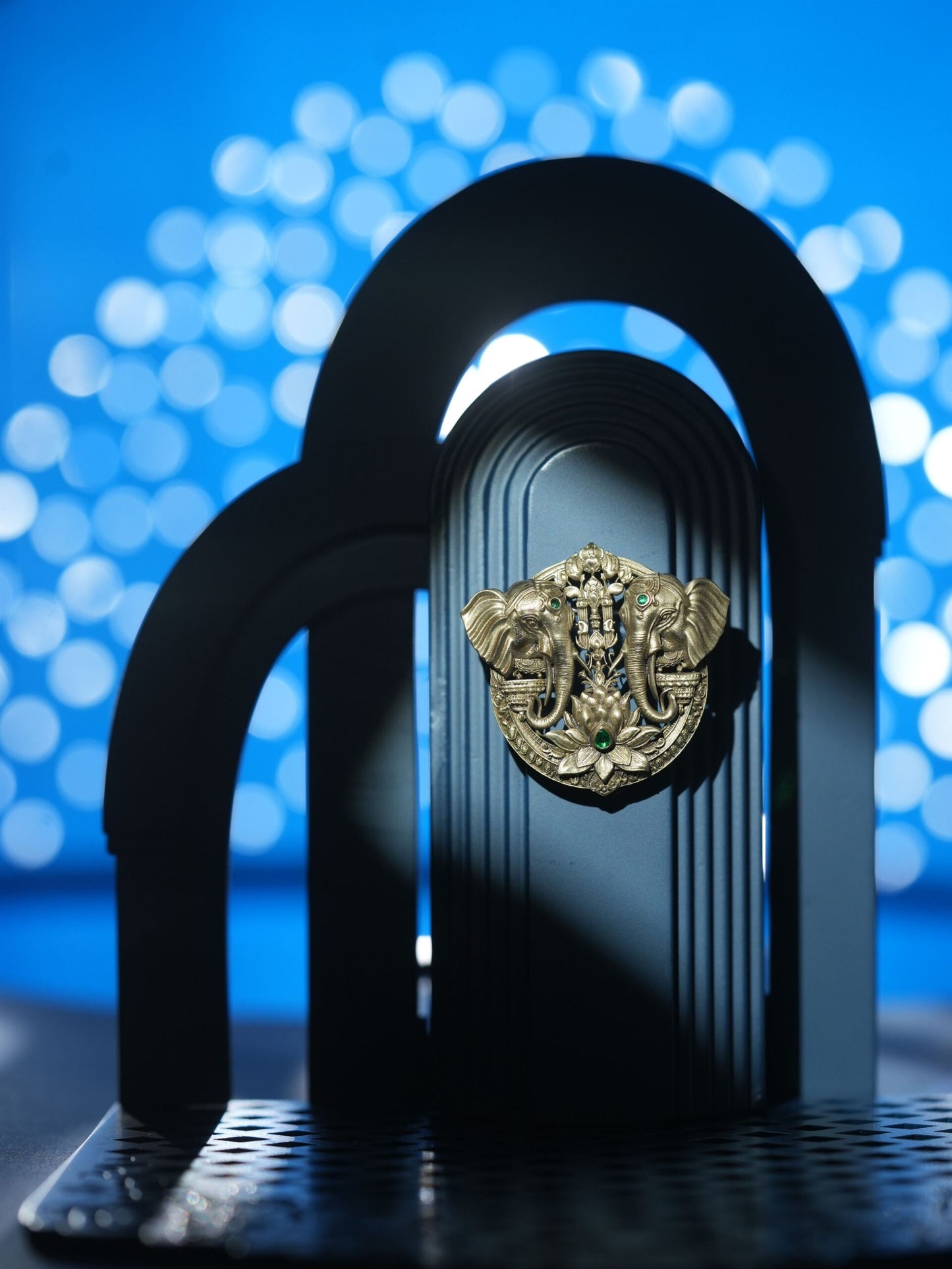 The Regal Elephants Brooch