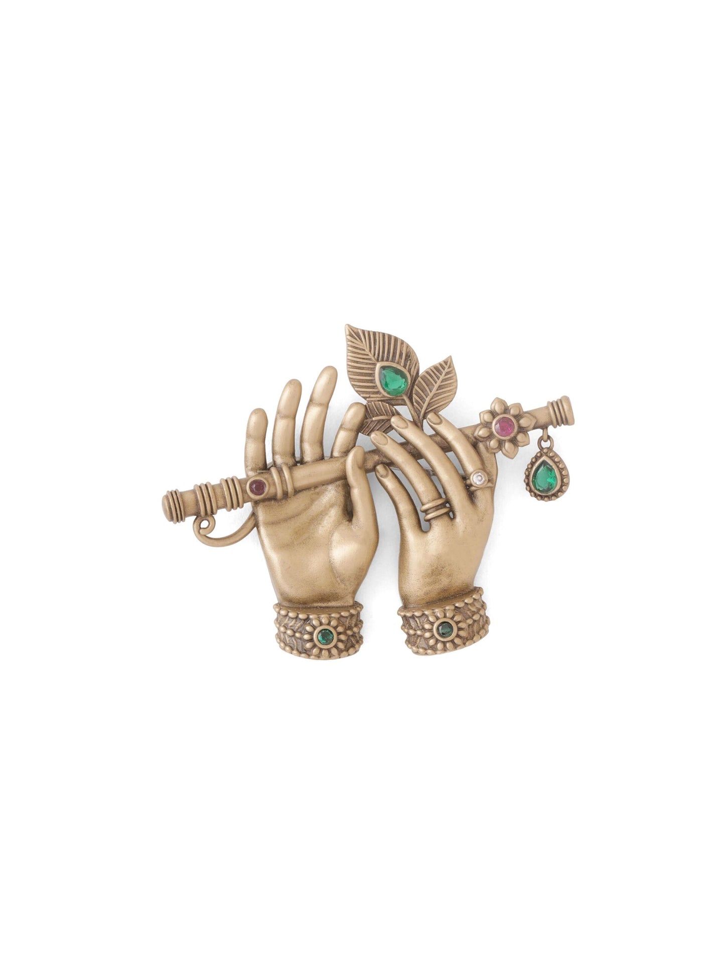 Divine Flute Brooch