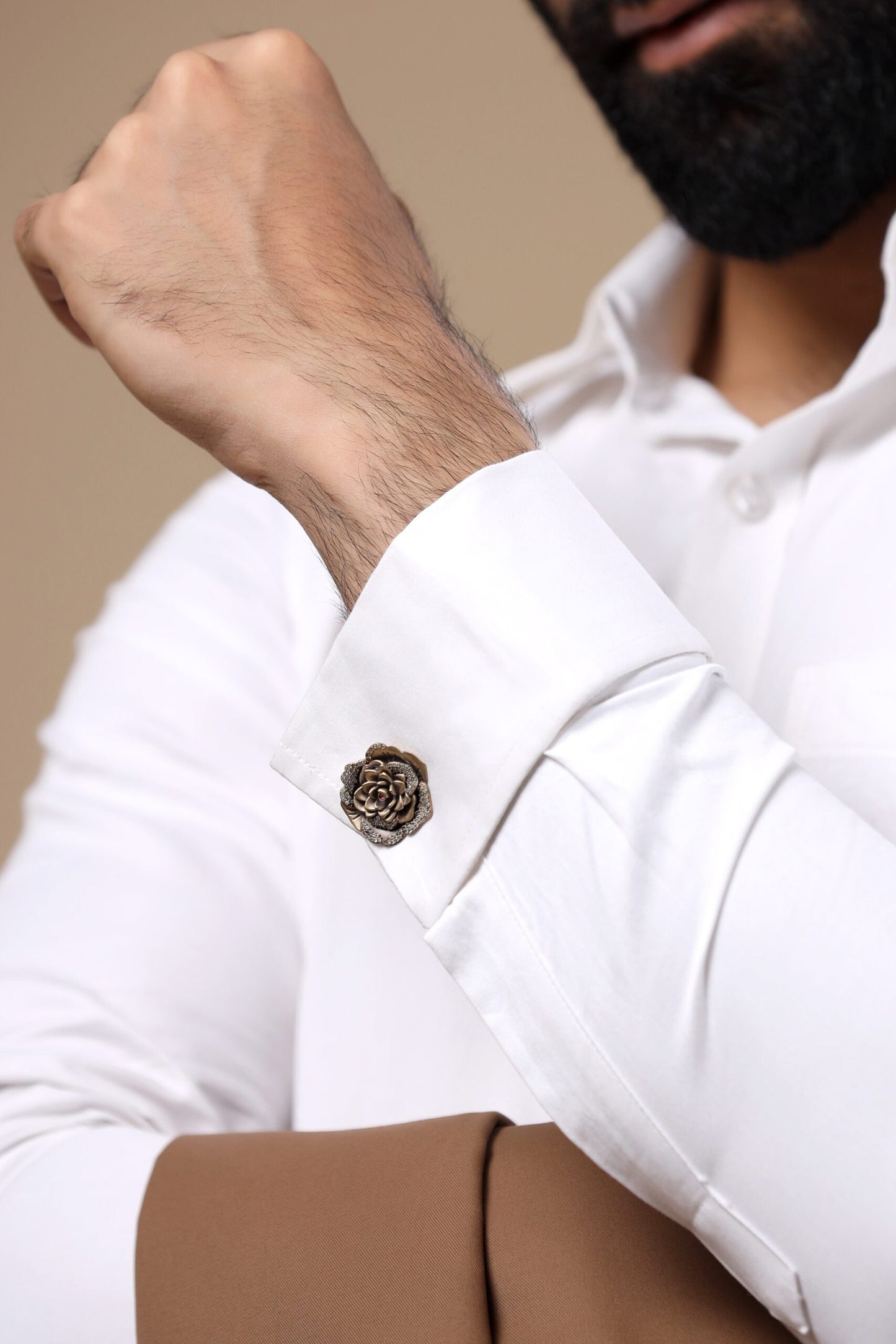 Regal Rose cufflinks