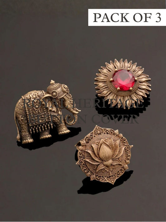 Royal Heritage Button Cover
