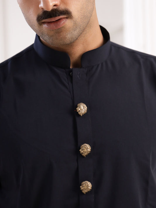 Royal Lion Button Cover