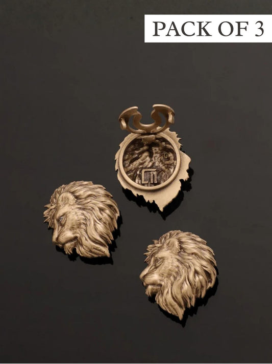 Royal Lion Button Cover