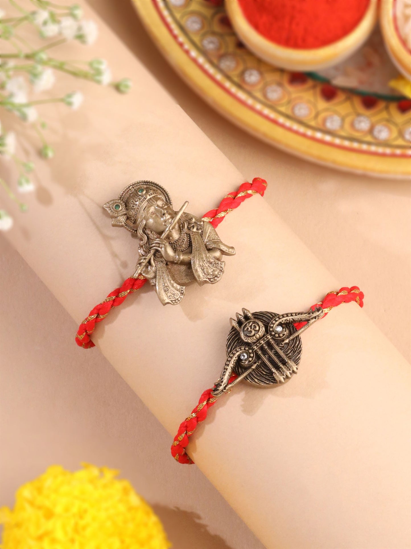 Krishna Shyam Multipurpose Rakhi Button Cover