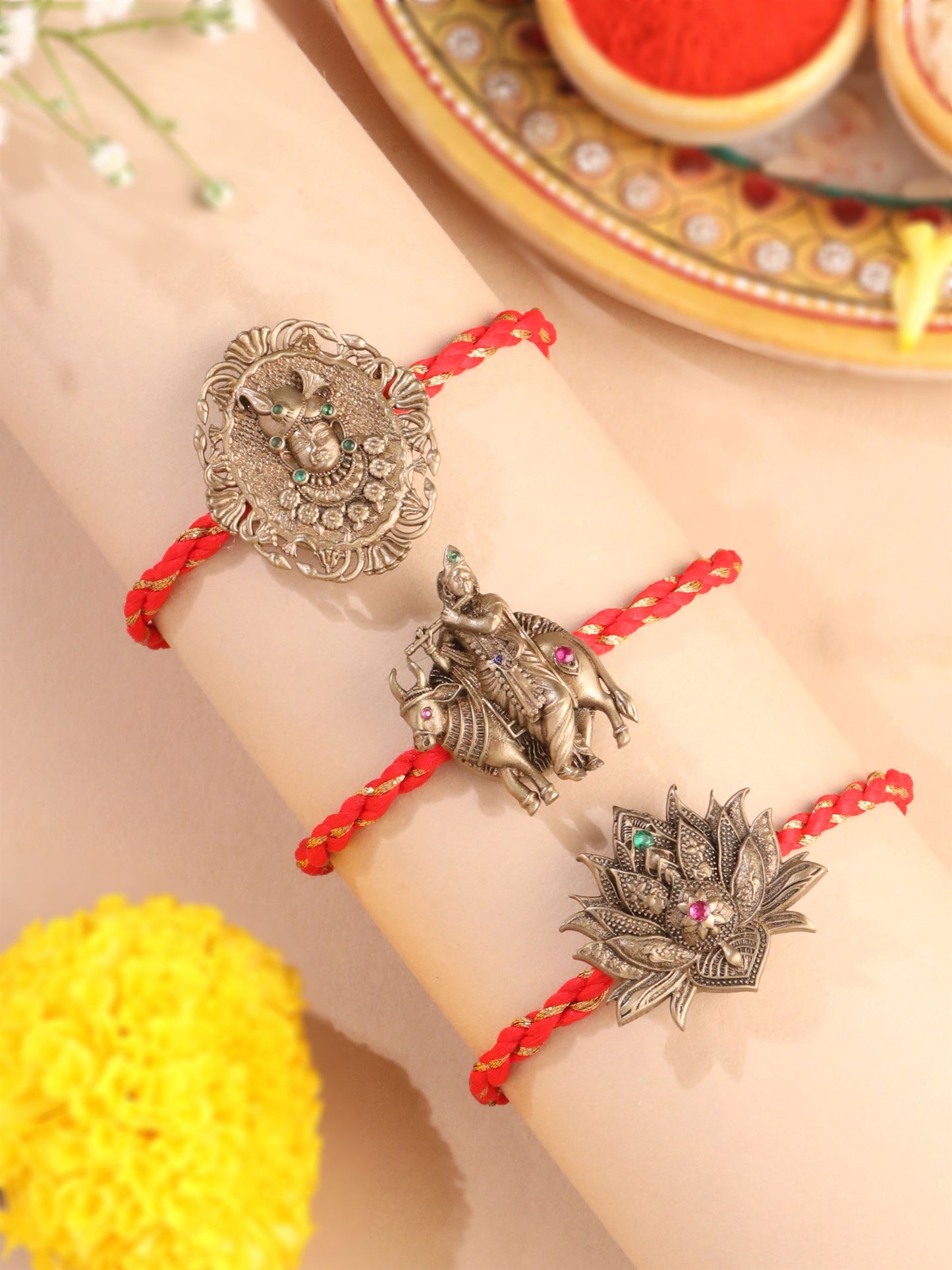 Shyam Sundar Multipurpose Rakhi Button Cover