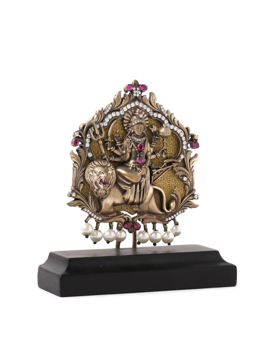 Goddess Durga car decor