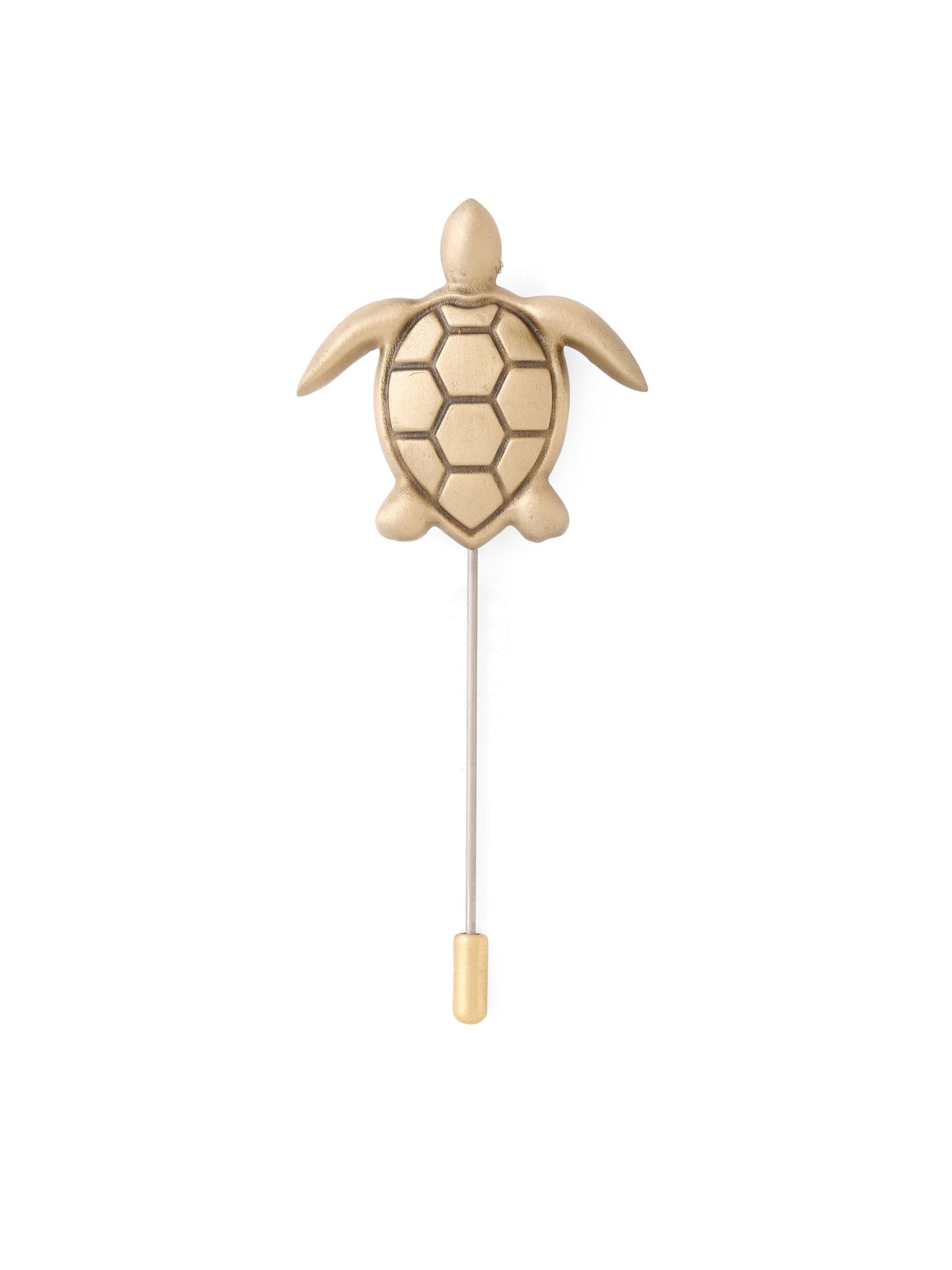 Turtle Twist Lapel Pin