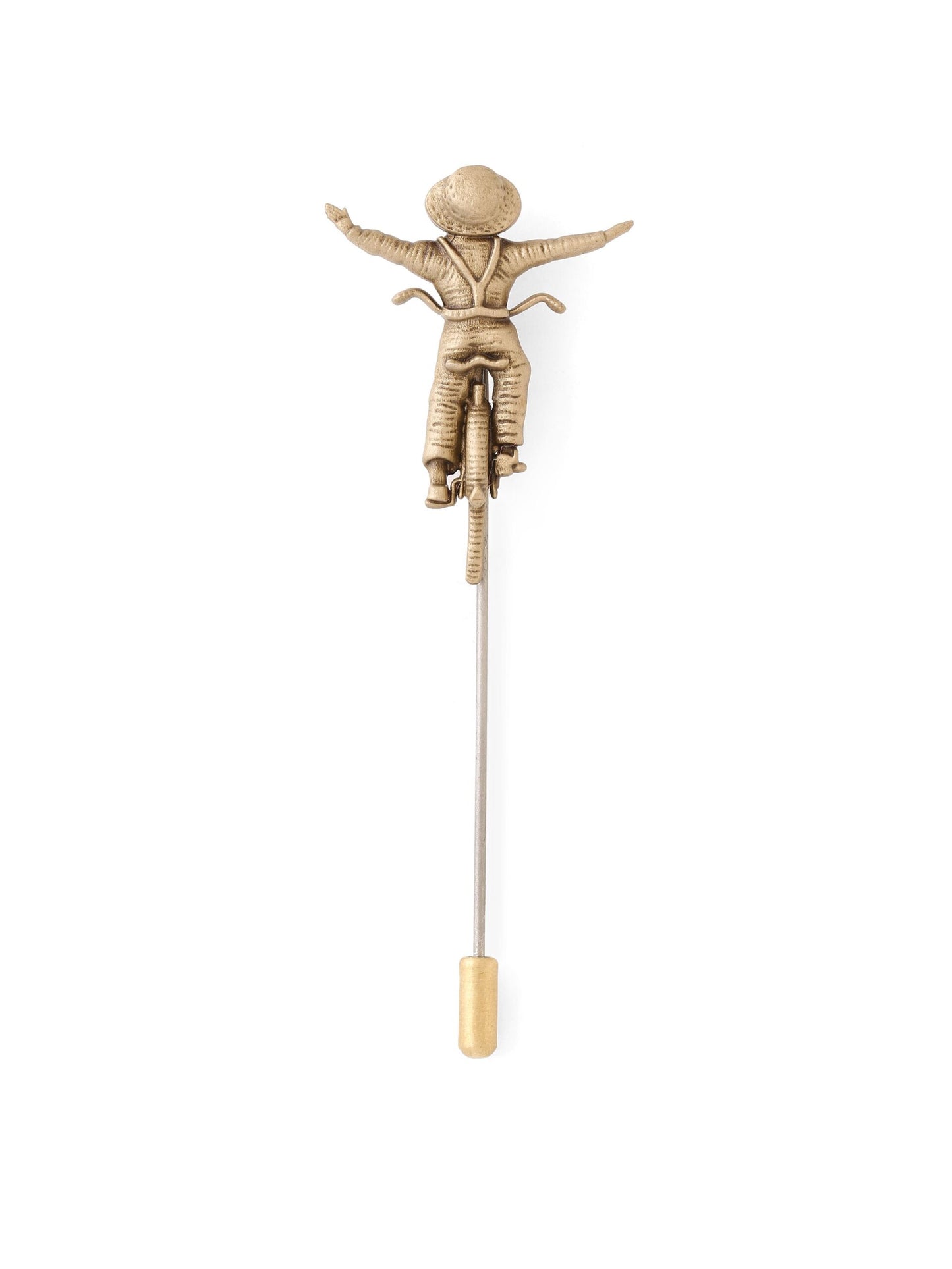Cyclist Lapel Pin