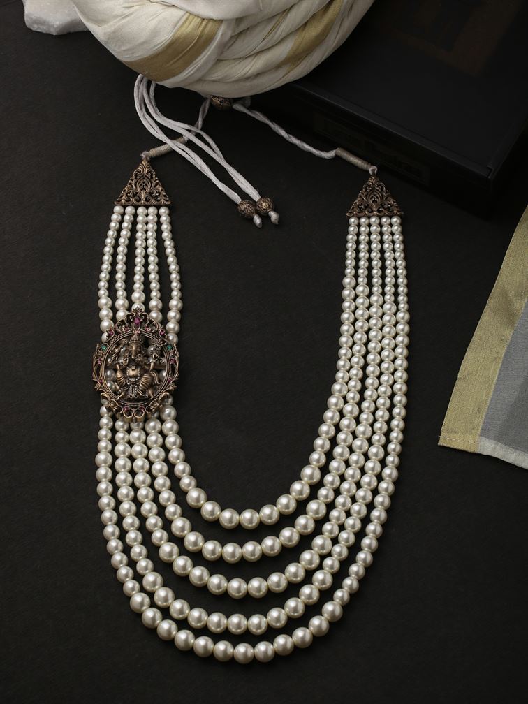 Antique Layered Mala