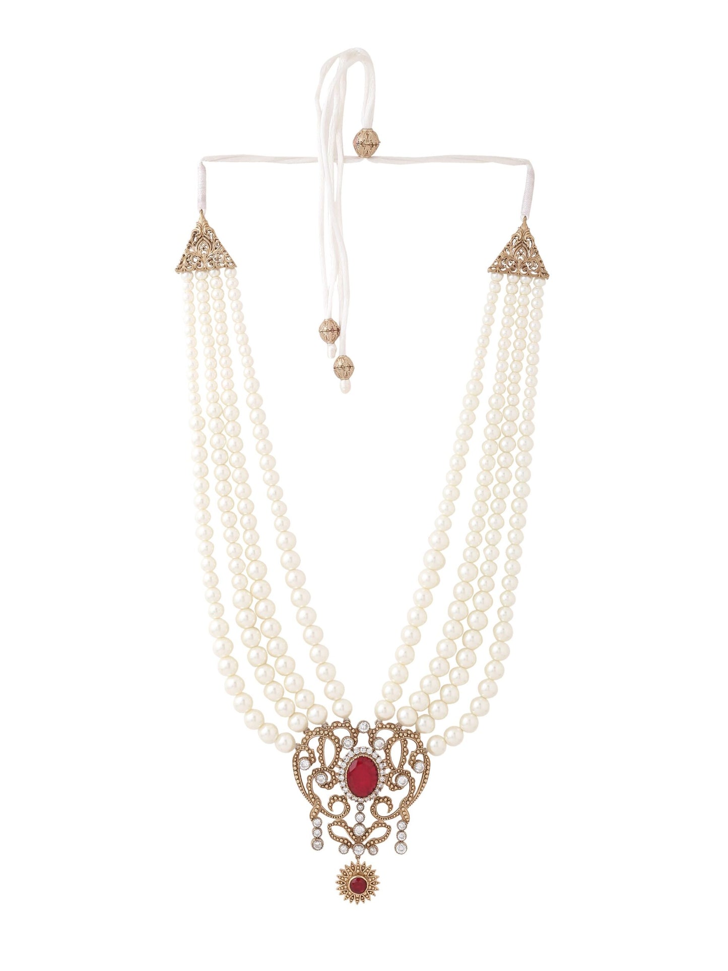 Shimmer of White Mala