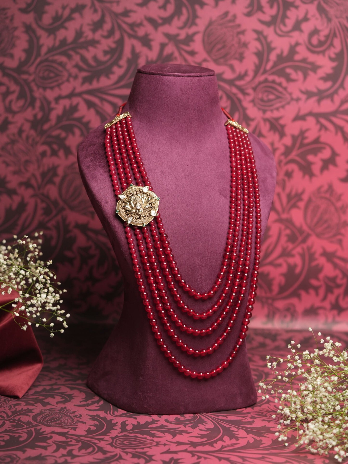 The Ruby Lotus Mala