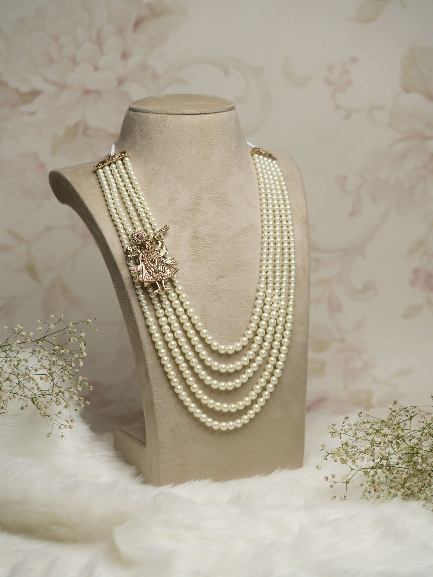 Divine Shreenath Ji Pearl Haar