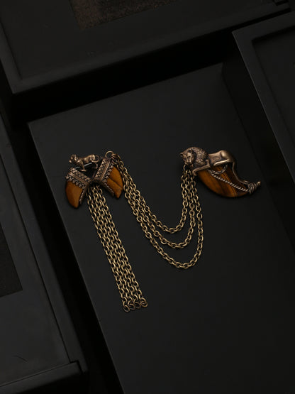 The Hunter Lion brooch