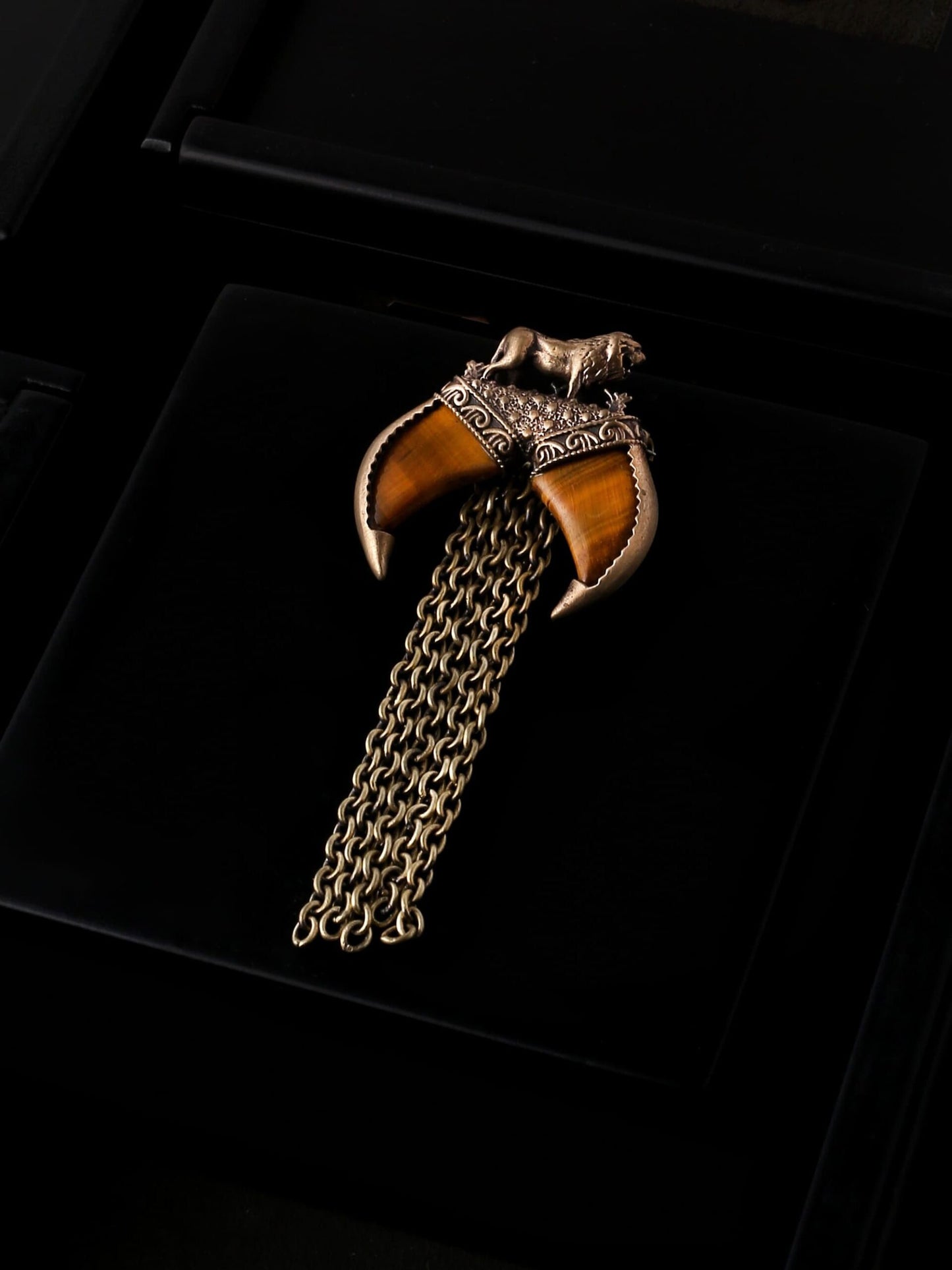 Royal Lion Brooch
