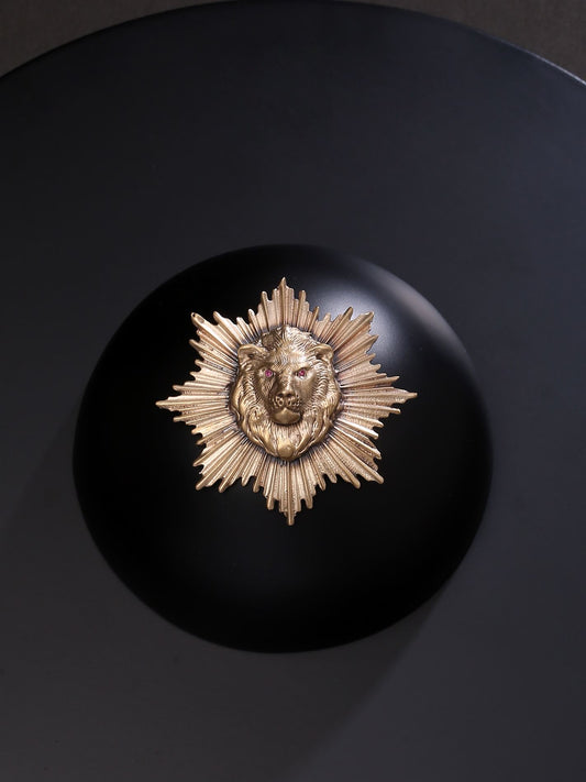 The Lion Power Brooch