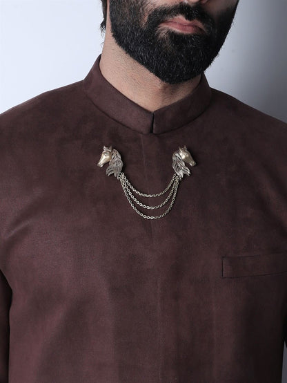 The Duo Horse Brooch