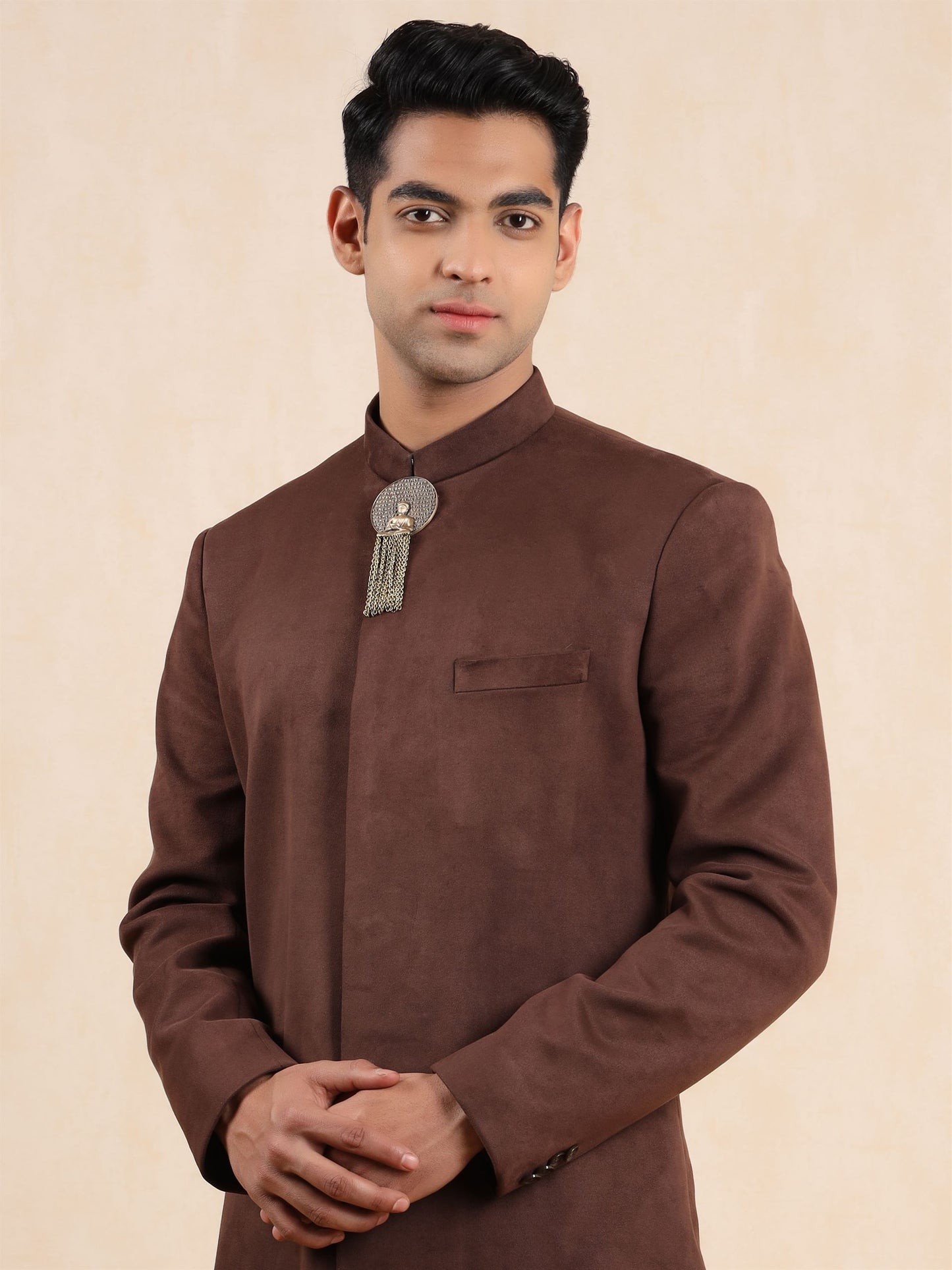 The Dhyana Buddha Brooch