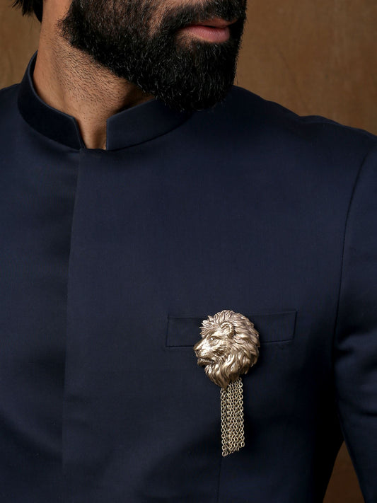 Lion Brooch