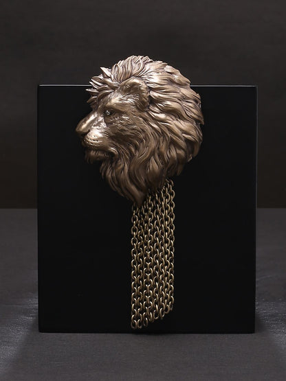 Lion Brooch