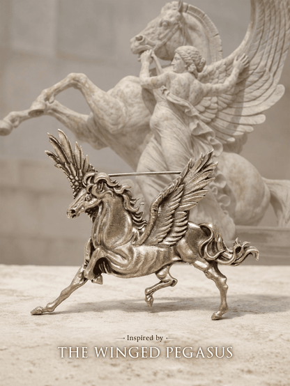The Pegasus Horse Brooch