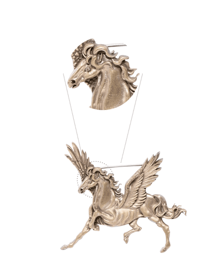 The Pegasus Horse Brooch