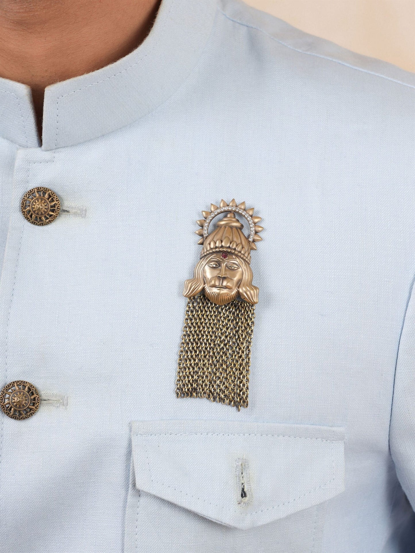 The Hanuman Brooch