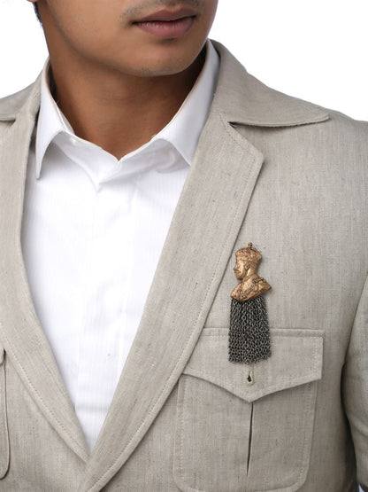 King George Brooch