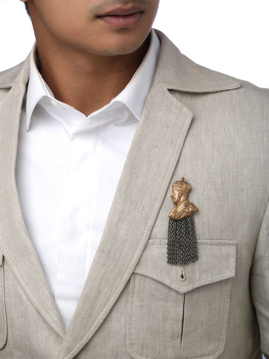 King George Brooch
