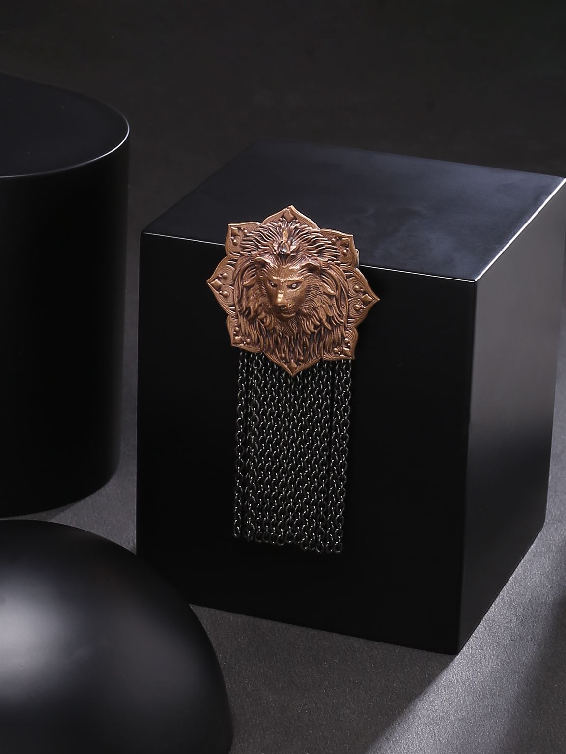 Emperor Lion Brooch