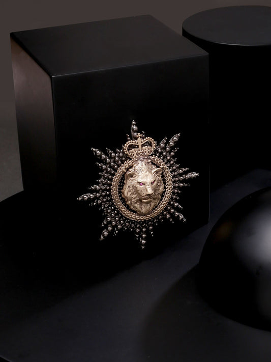 Mighty Lion Brooch