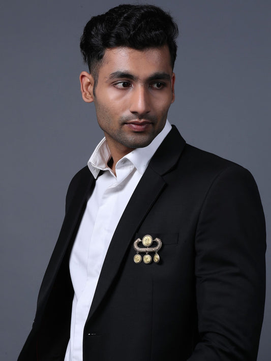 The Classical Coin Brooch