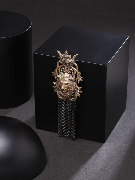 Majestic Lion Brooch