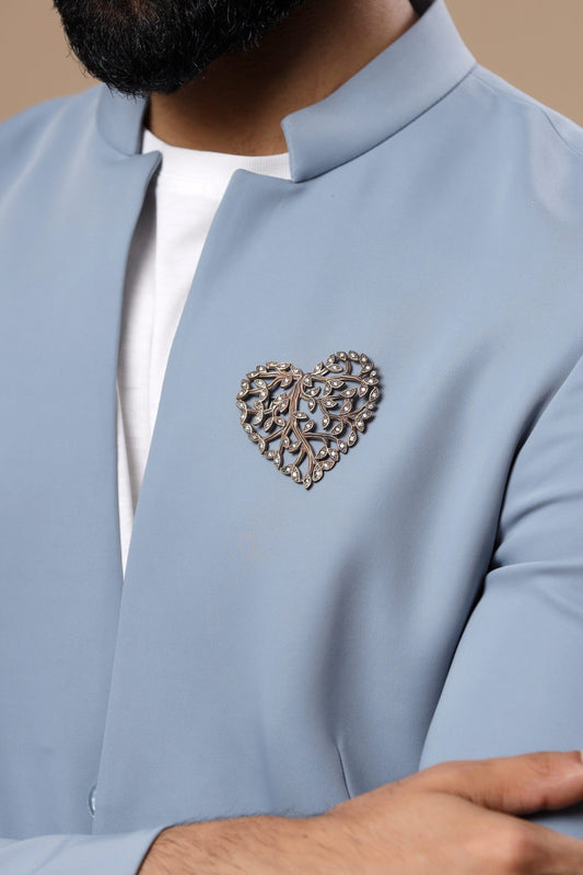 Heart of Ivy brooch