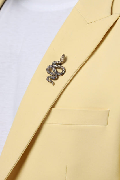 Tangled Python brooch
