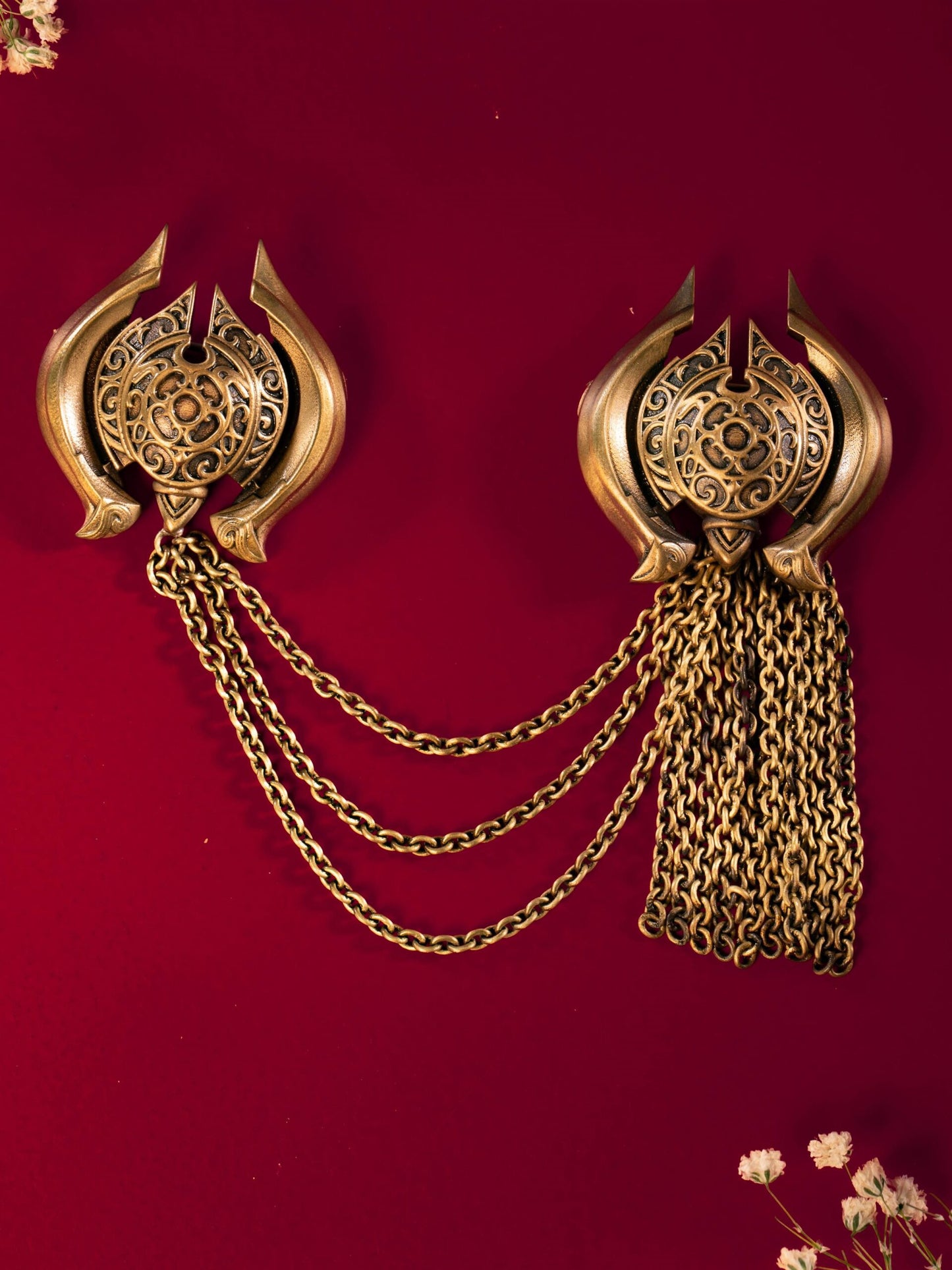 Warrior Charm Brooch