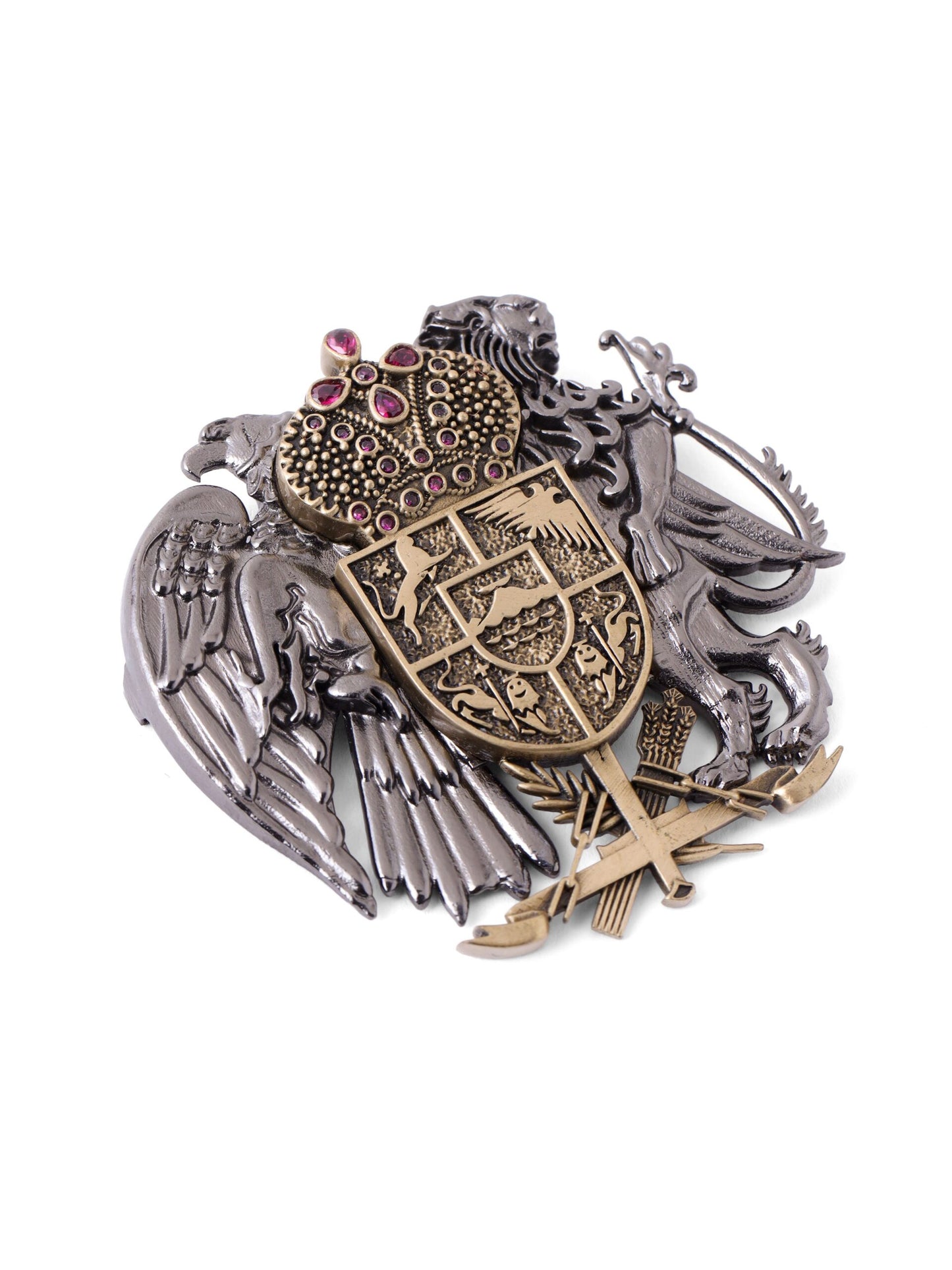 Power Eagle Brooch