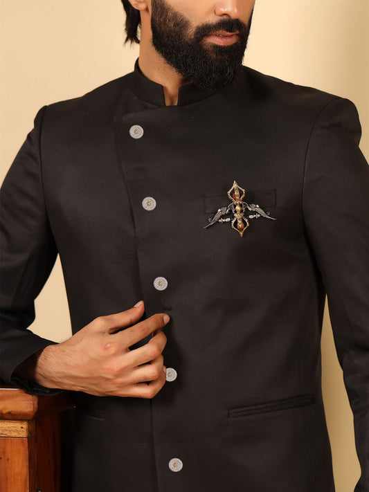 Royal Bow & Arrow Brooch