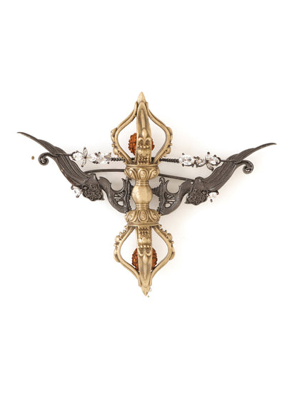 Royal Bow & Arrow Brooch