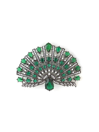 Mayur Pankh Brooch