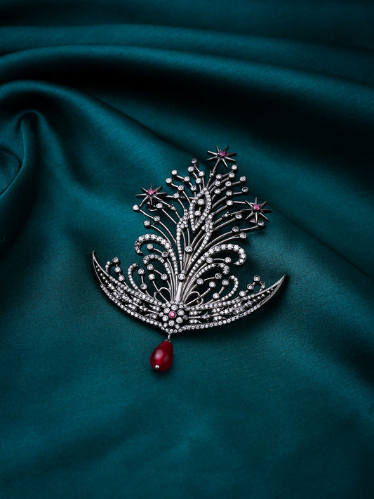 Fern Leaves Brooch