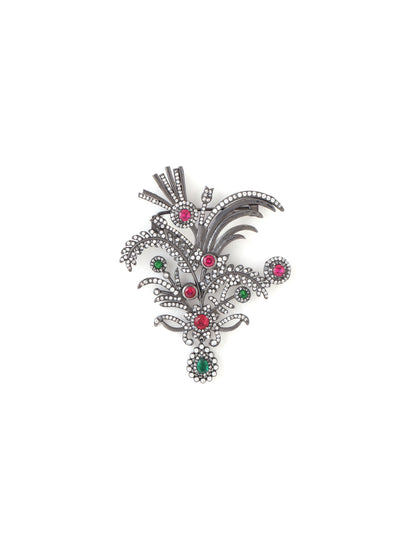Peafowl Dance Brooch