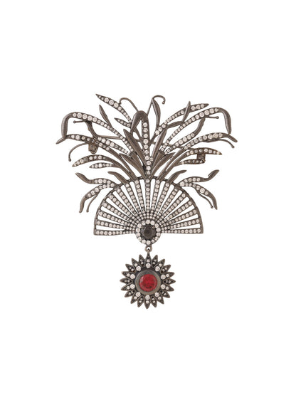 Mystic Red Pearl Brroch