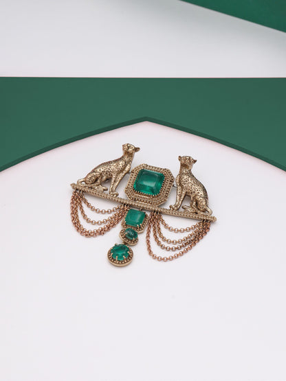 Shaandaar Cheetah Brooch