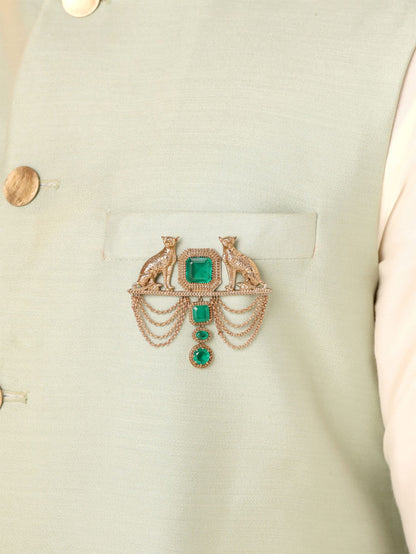 Shaandaar Cheetah Brooch