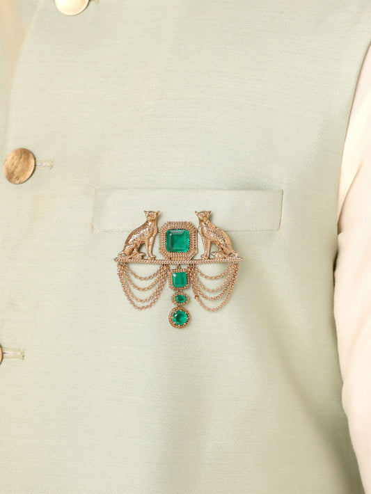 Shaandaar Cheetah Brooch