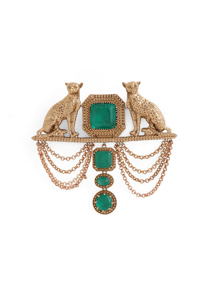 Shaandaar Cheetah Brooch