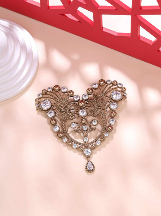 Victorian Heart Brooch