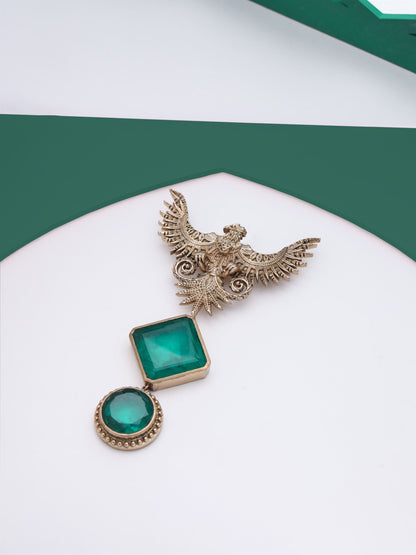 Jwala-e-Jung Brooch